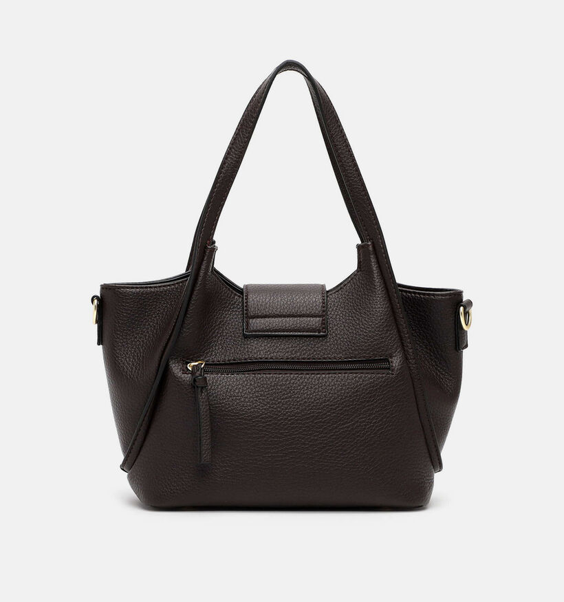 Tamaris Manuela Donkerbruine Schoudertas voor dames (378756)