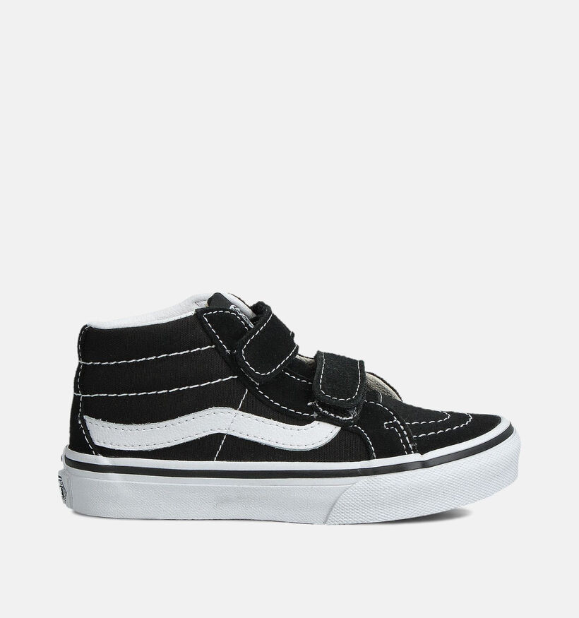 Vans SK8 Mid Reissue Baskets en Noir pour garçons, filles (361028)