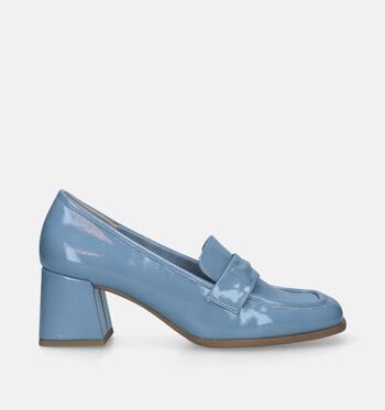 Enkelpumps blauw