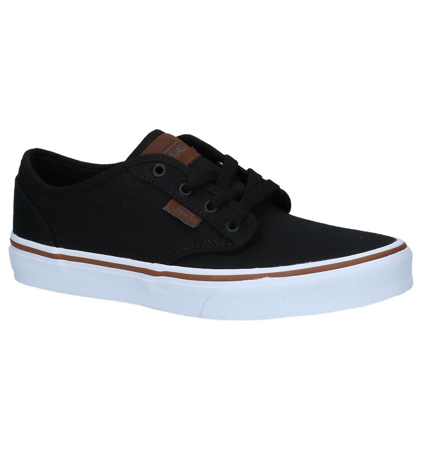 Zwarte Skateschoenen Vans Atwood in stof (239844)