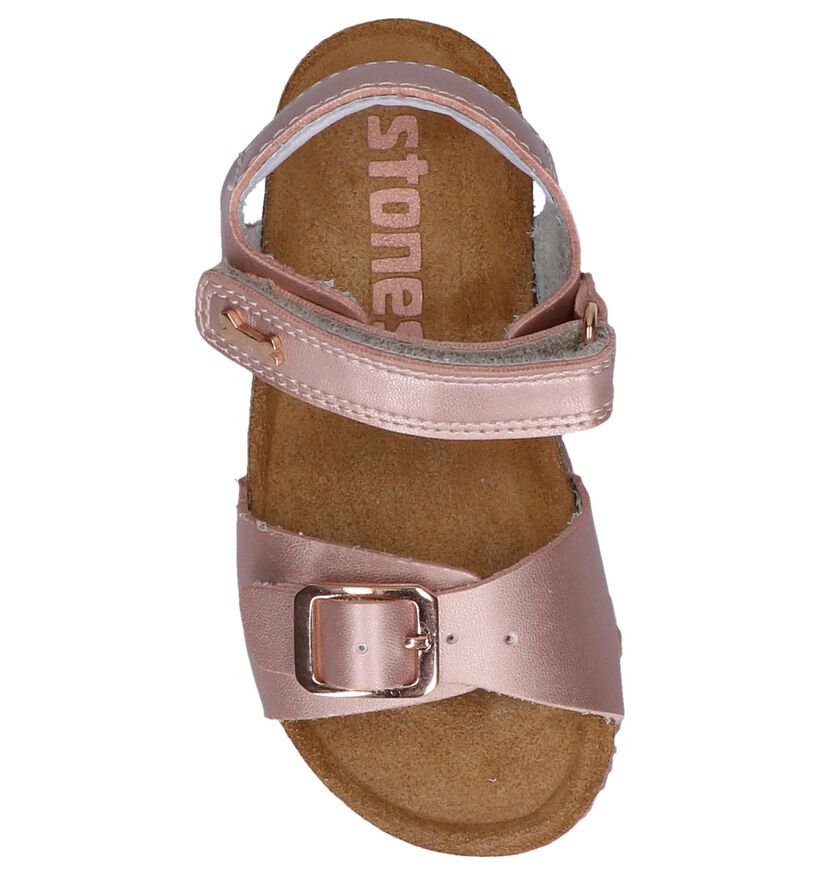 Rose Golden Sandalen STONES and BONES Cafar in leer (245657)