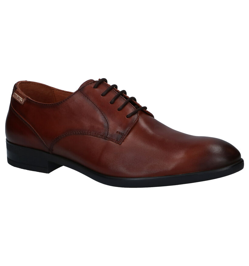 Pikolinos Bristol Cognac Chaussures Habillées en Cognac en cuir (289163)