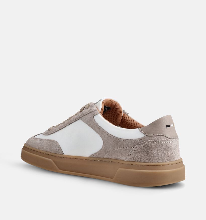 Boss Lichtbeige Sneakers voor heren (369013) - geschikt voor steunzolen