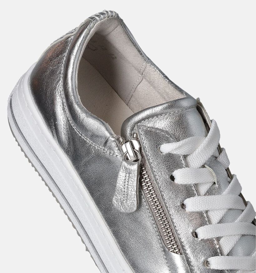 Gabor Chaussures à lacets en Argent pour femmes (352050) - pour semelles orthopédiques