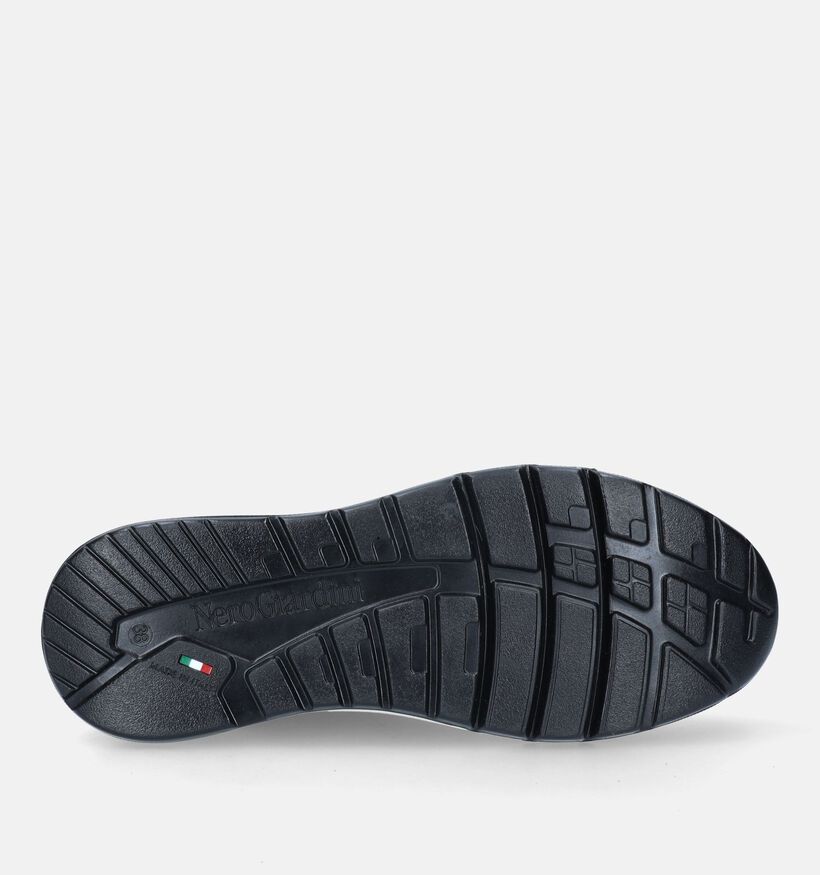 NeroGiardini Zwarte Sneakers voor dames (330172) - geschikt voor steunzolen
