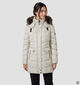 Barbara Lebek Manteau long en Ecru pour femmes (380695)