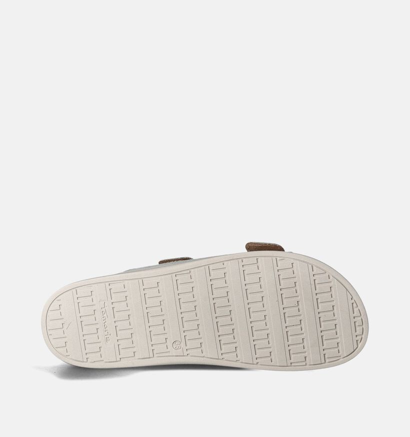 Tamaris Groene Platte slippers voor dames (354344)