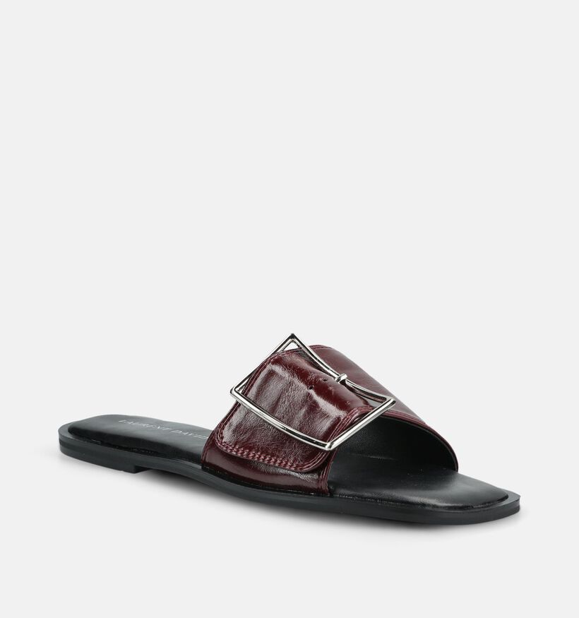 Laurent David Bordeaux Slippers voor dames (378277)