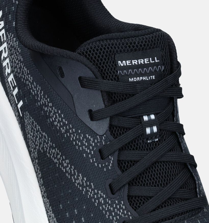 Merrell Morphlite Zwarte Loopschoenen voor heren (341911) - geschikt voor steunzolen