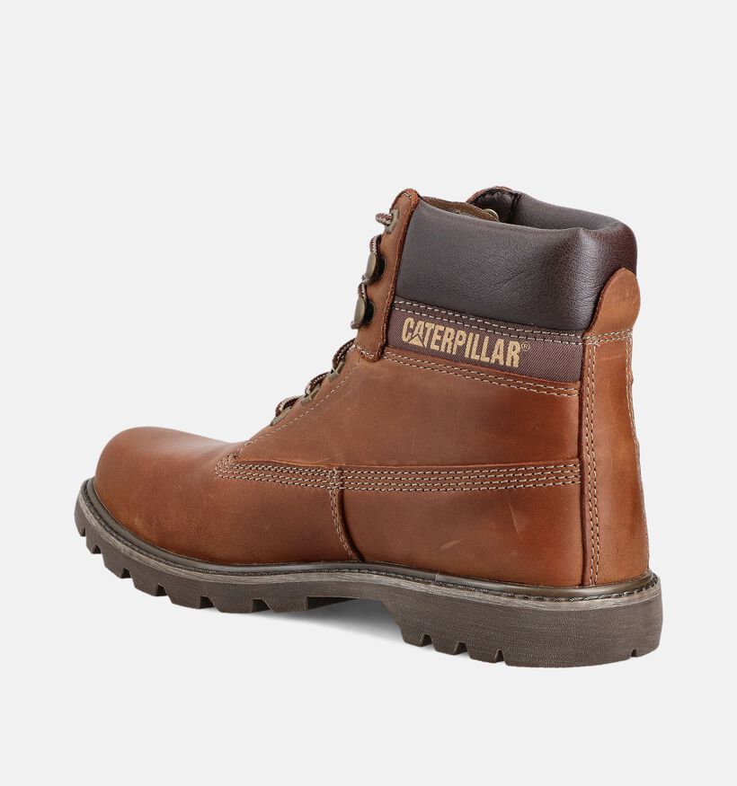 CaterpillarColorado Boots à lacets en Beige pour hommes (361109) - pour semelles orthopédiques