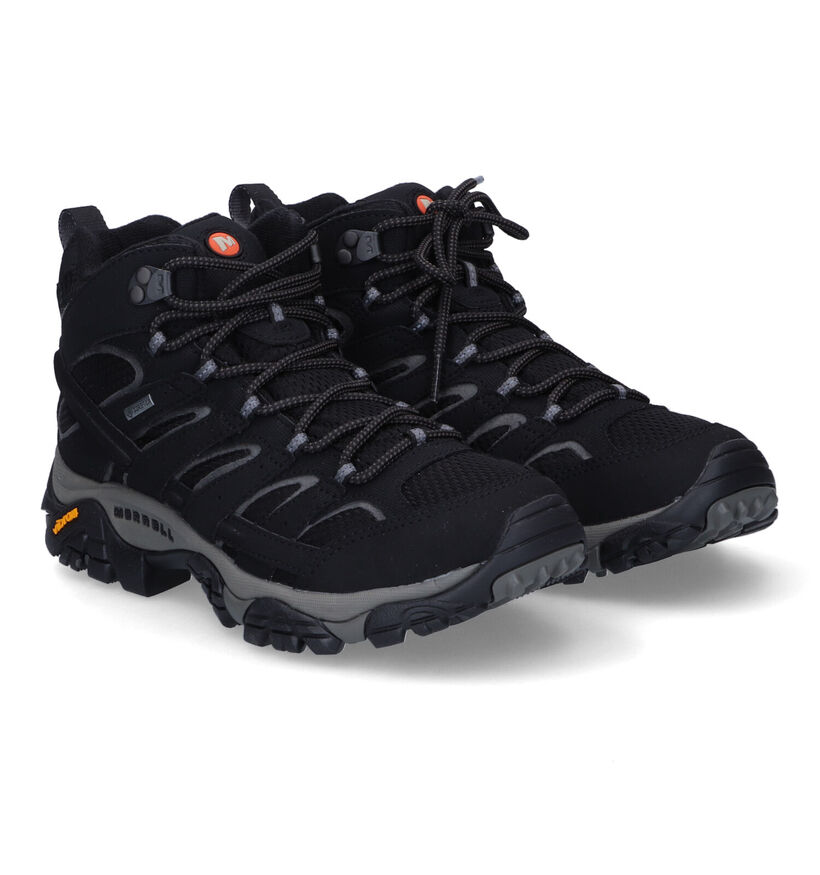 Merrell Moab 2 Mid GTX Bottines en Gris en simili cuir (294220)