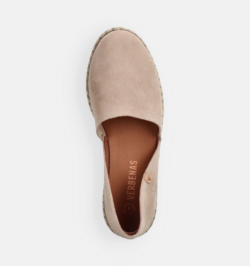 Verbenas Carmen Serraje Espadrilles en Beige pour femmes (370097)