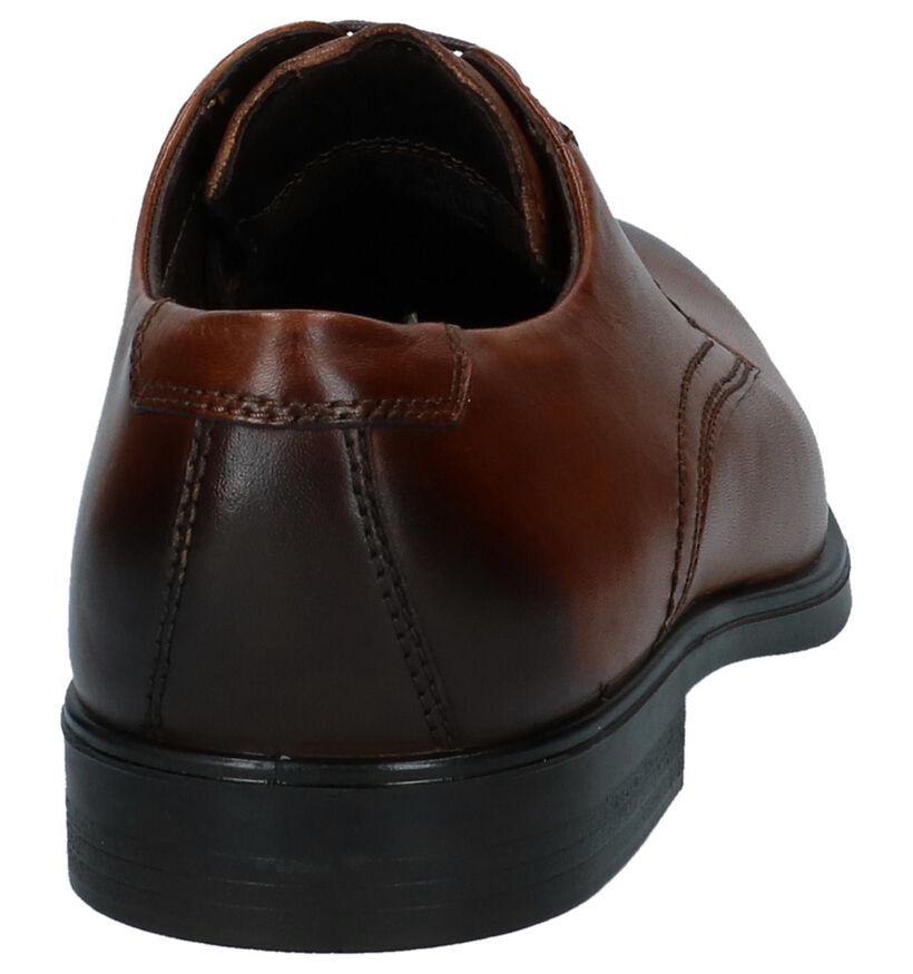 Ecco Melbourne Veterschoenen Cognac, , pdp