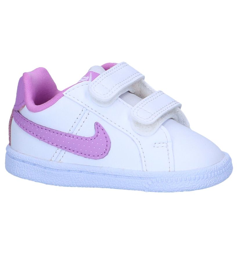 Witte Sneakers Nike Court Royale in kunstleer (249981)