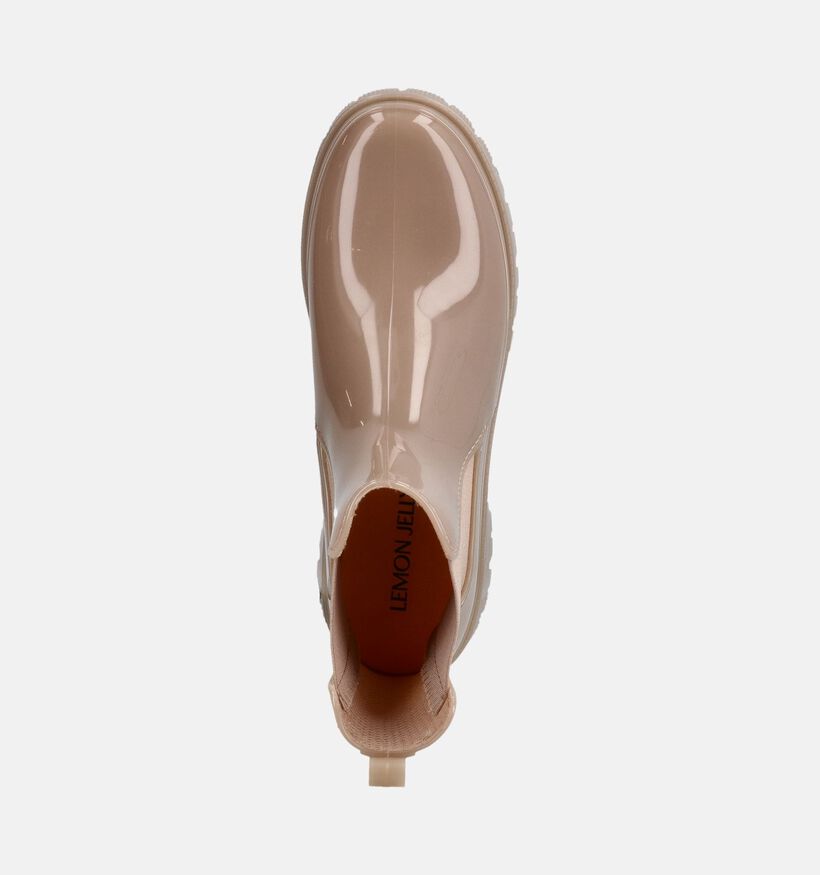 Lemon Jelly Peachy Bottines Chelsea en Beige pour femmes (381091) - pour semelles orthop&eacute;diques