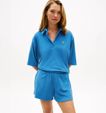 Tommy Hilfiger T-shirts Blauw/Roze