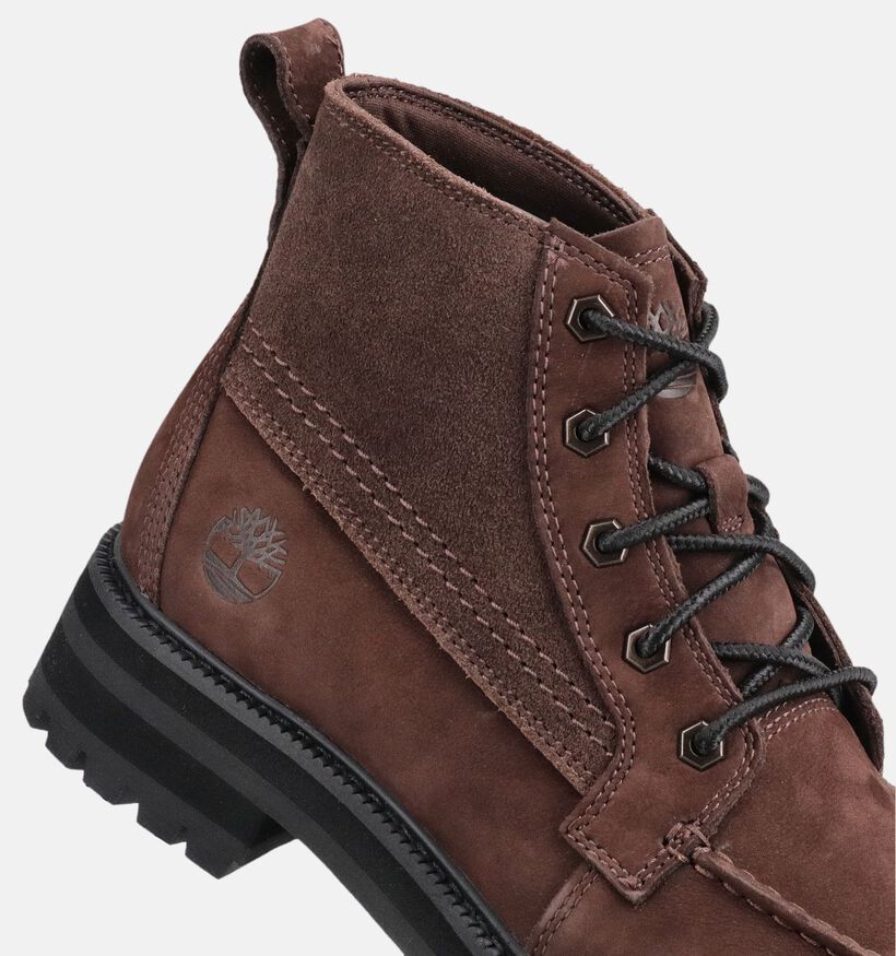 Timberland Britton Drive Mid Donkerbruine Boots met Veters voor heren (376466) - geschikt voor steunzolen