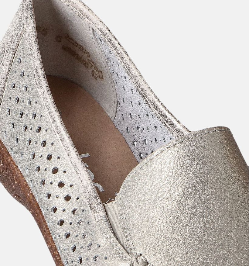 Rieker Gouden Mocassins voor dames (354978)