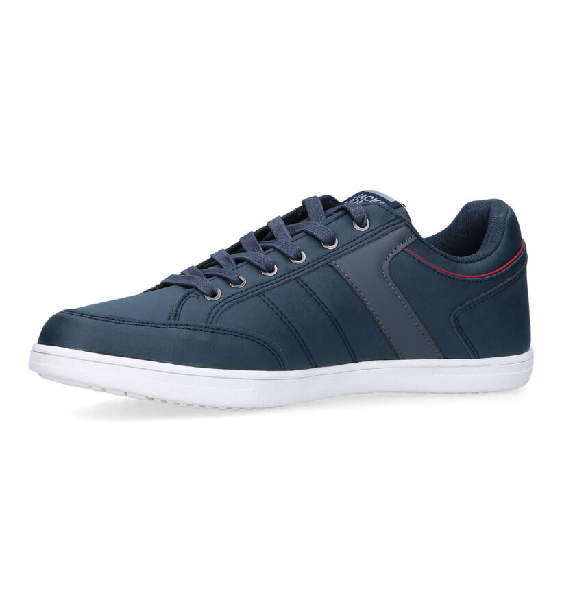 Jack & Jones Bradfield Zwarte Veterschoenen voor heren (327699) - geschikt voor steunzolen