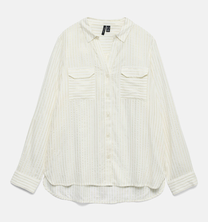 Vero Moda Bumpy Witte Blouse voor dames (365657)