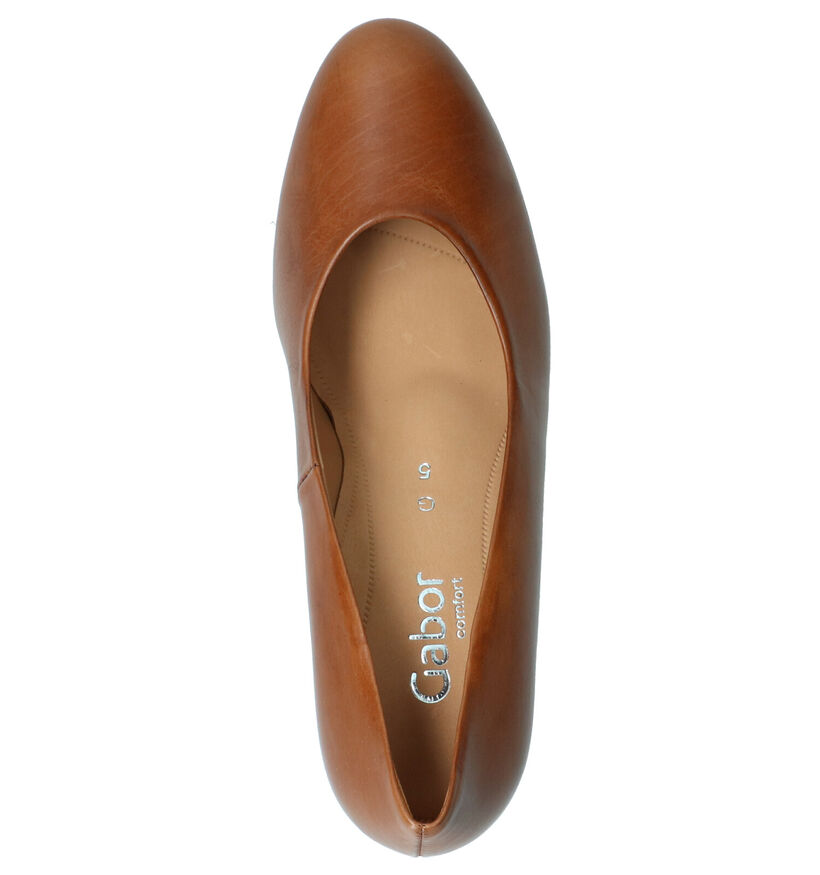 Gabor Escarpins en Marron en cuir (260197)
