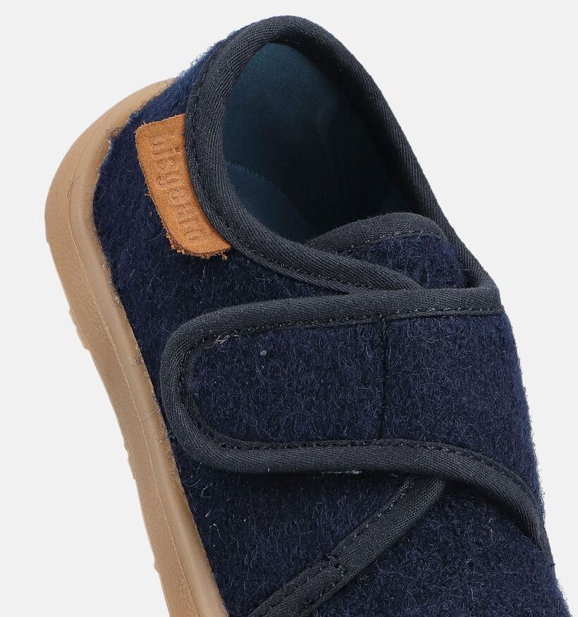 Bisgaard Donkerblauwe Pantoffels voor jongens, meisjes (364812) - geschikt voor steunzolen