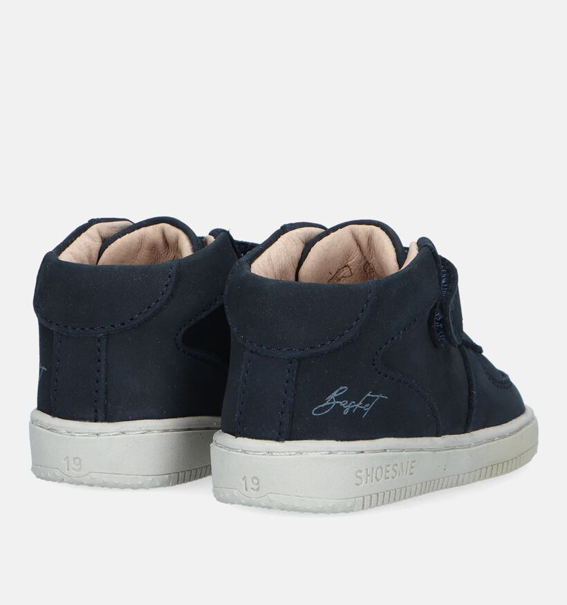 Shoesme Blauwe Babyschoenen voor meisjes, jongens (331391) - geschikt voor steunzolen