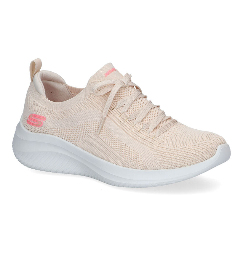 Skechers Ultra Flex 3.0 Big Plan Baskets en Rose pour femmes (305505)