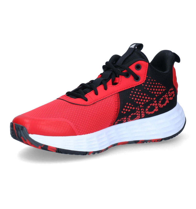 adidas Own The Game Baskets en Rouge pour hommes (302001) - pour semelles orthopédiques