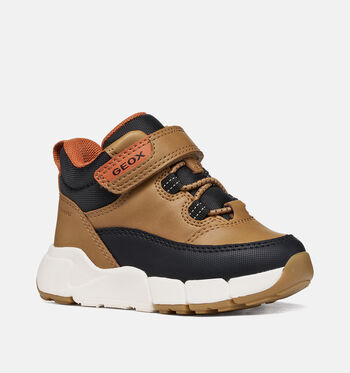 Geox High Sneakers Geel/Blauw