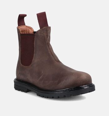 Milo & Mila High Boots Marron