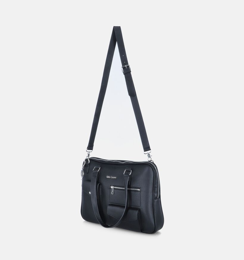 Olivia Lauren Onyx Sac ordinateur en Noir Olivia Lauren Onyx Sac ordinateur en Noir pour femmes (373509)