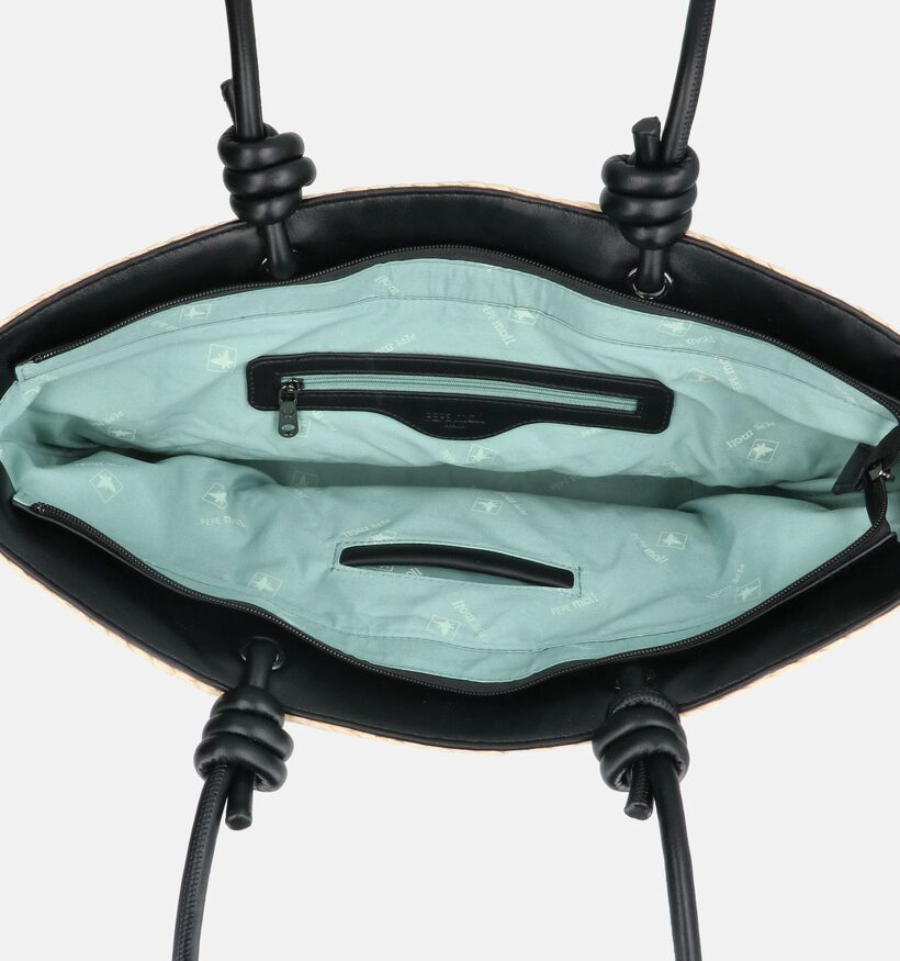 Pepe Moll Alaska Cabas en Beige/Noir pour femmes (375249)