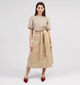 Orfeo Anycia Beige Midirok voor dames (358289)