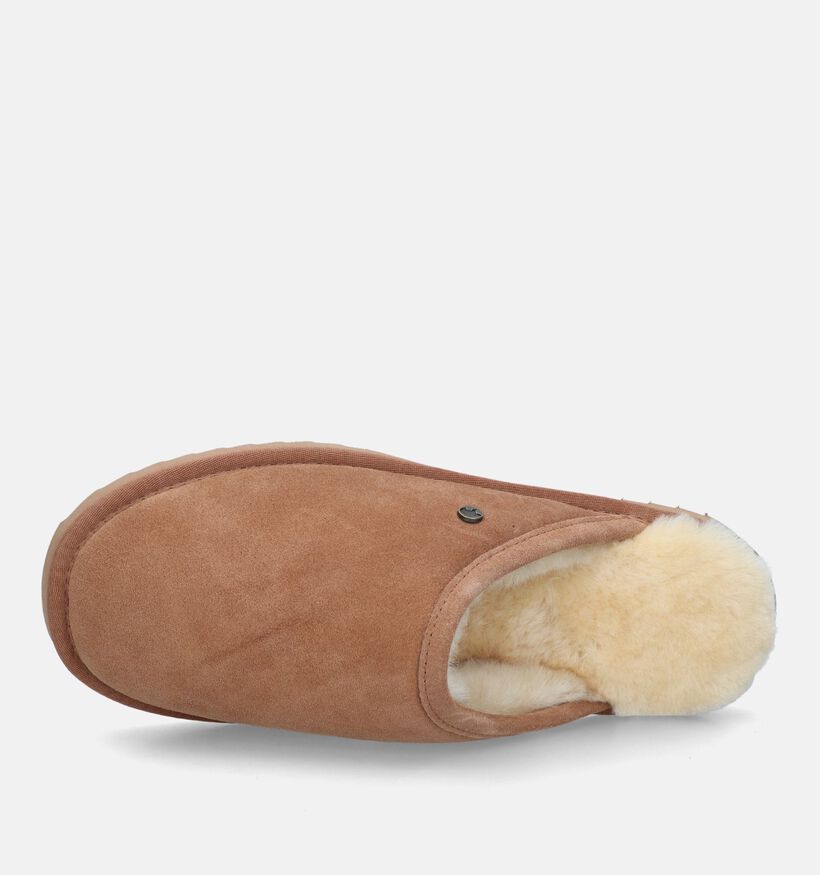 Warmbat Classic Cognac Pantoffels voor heren (346339)
