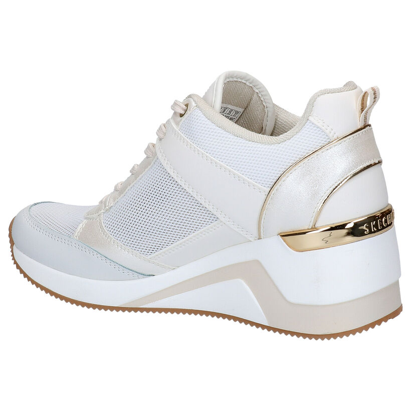 Skechers Street Witte Sneakers in kunstleer (272789)