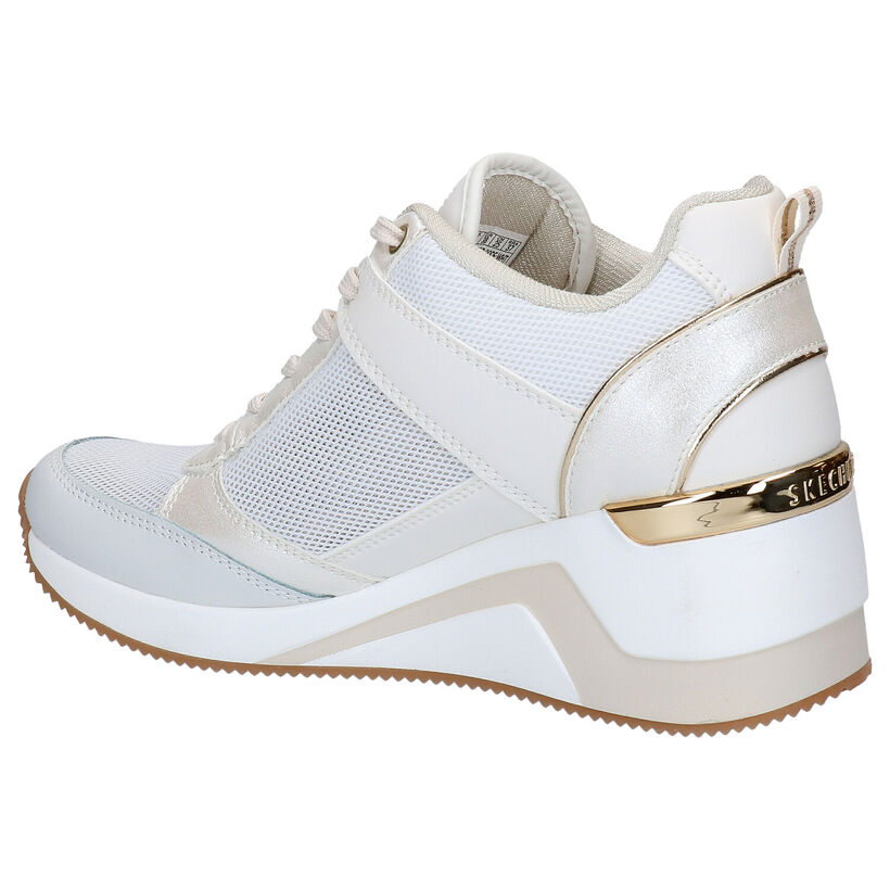 Skechers Street Baskets en Blanc en simili cuir (272789)
