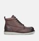 Jack & Jones Toronto Bottines en Marron pour hommes (358066)