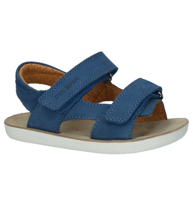 Shoo Pom Sandales en Bleu foncé en cuir (215623)