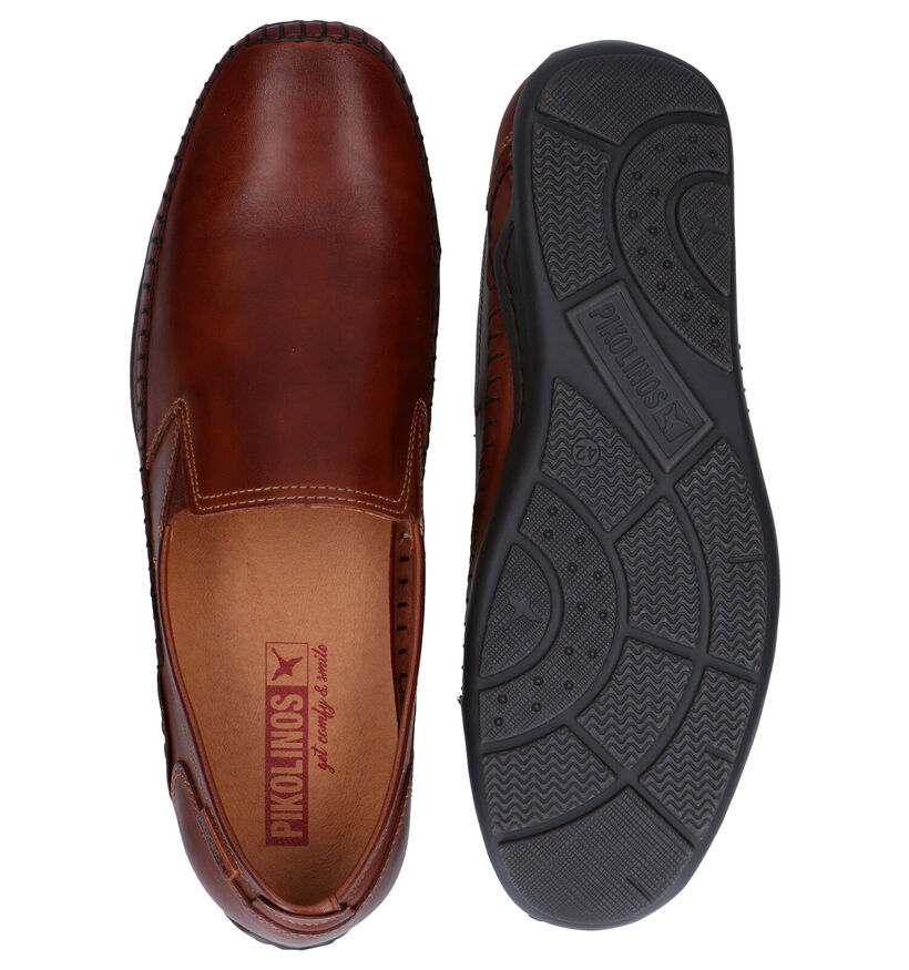 Pikolinos Chaussures à enfiler en Cognac pour hommes (308026) - pour semelles orthopédiques