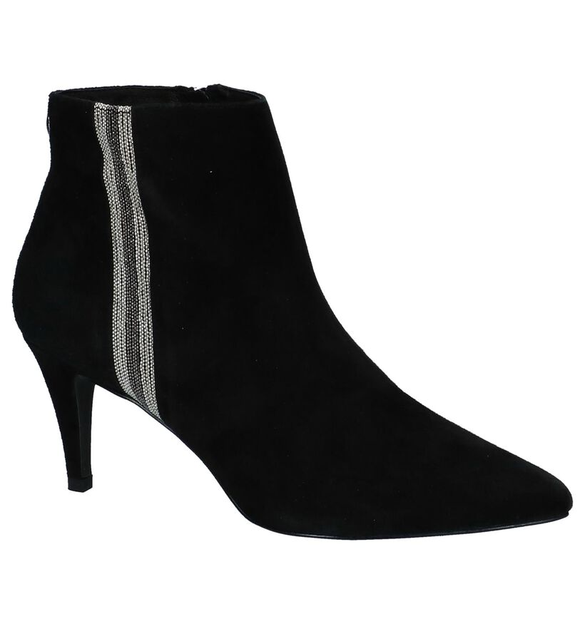 DNA Bottines à talons en Noir en daim (232125)