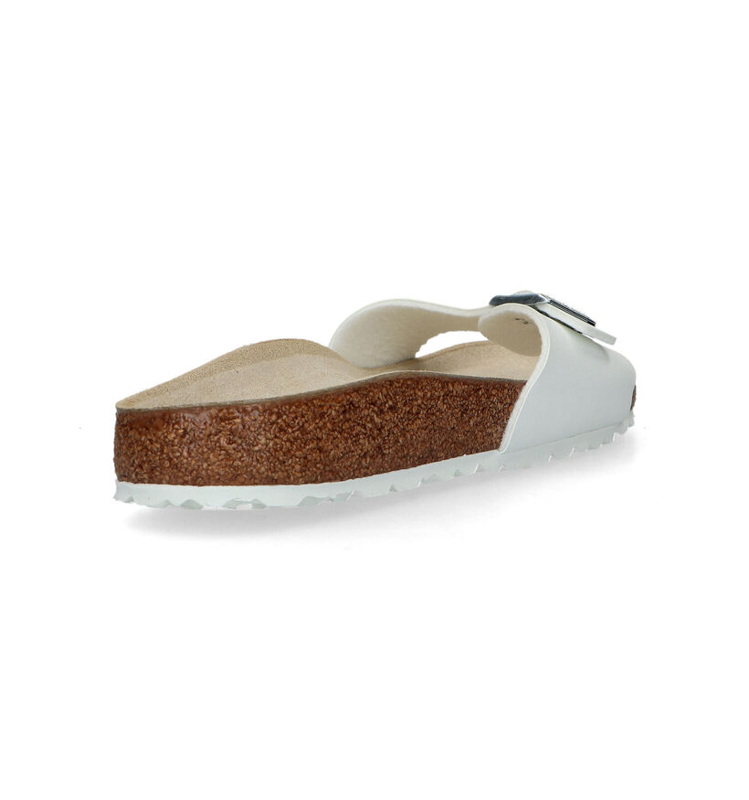 Birkenstock Madrid Zwarte Slippers in kunstleer (302977)