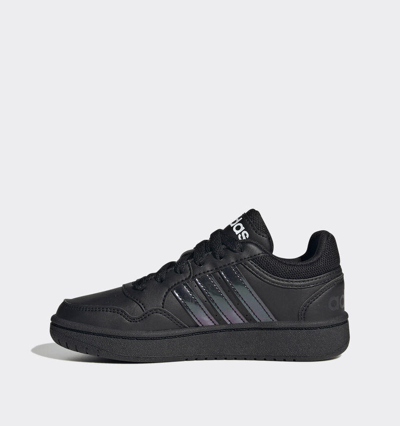 adidas Hoops 3.0 Zwarte Sneakers adidas Hoops 3.0 Zwarte Sneakers voor jongens, meisjes (366022) - geschikt voor steunzolen