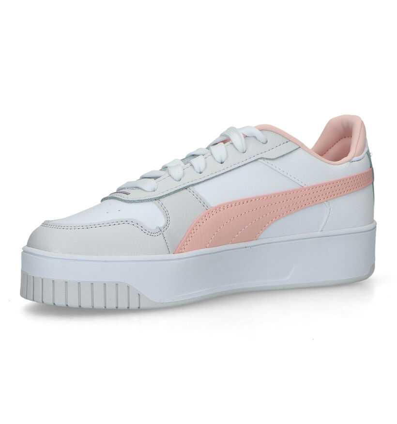 Puma Carina Street Witte Sneakers voor dames (318663) - geschikt voor steunzolen