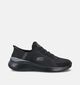 Skechers Bounder 2.0 Silco Zwarte Sneakers voor heren (366502)