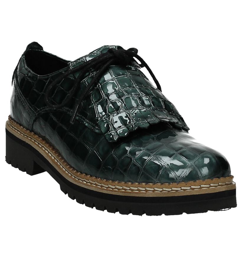 SPM Chaussures à lacets  (Vert), , pdp