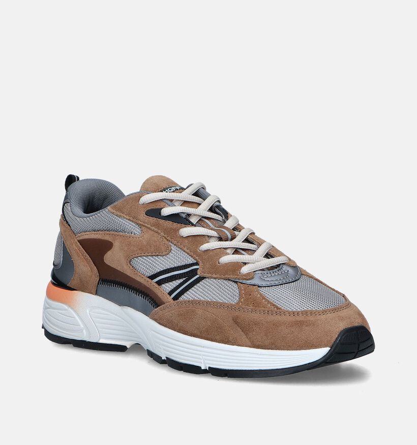 HOFF State South Carolina Cognac Veterschoenen voor heren (356002) - geschikt voor steunzolen
