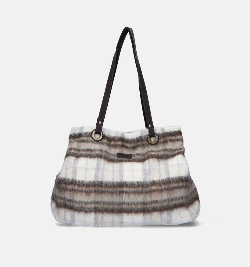 Bulaggi Plaidy Bruine Shopper met rits voor dames (348815)