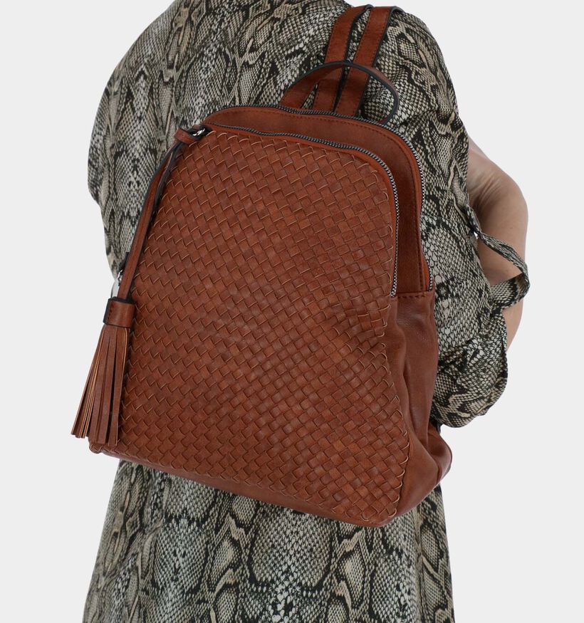 Tamaris Carmen Ecru Rugzakje in kunstleer (290340)