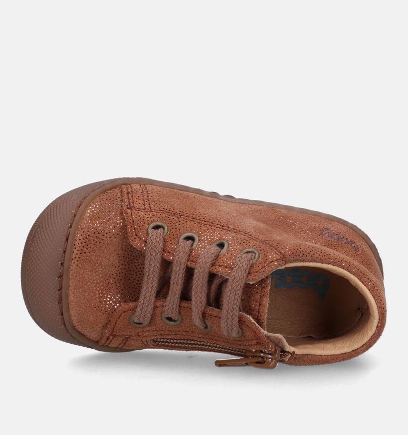 Bopy Josephine Chaussures pour bébé en Cognac pour filles (331874) - pour semelles orthopédiques